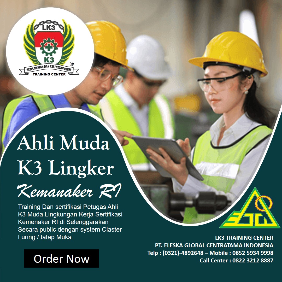 HD-33-AHLI MUDA K3 LINGKUNGAN KERJA HD-33-AHLI MUDA K3 LINGKUNGAN KERJA
