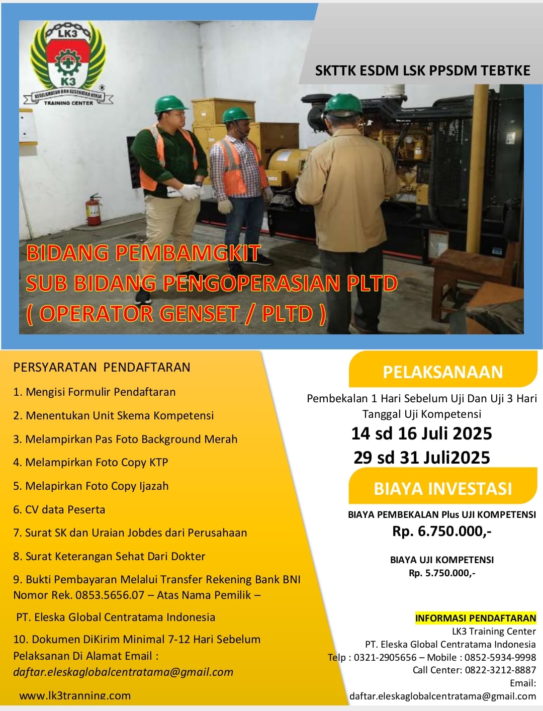 SKTTK PLTD JULI 2025